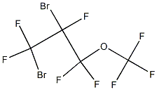 2,3-DIBROMOPENTAFLUOROPROPYL TRIFLUOROMETHYL ETHER, 97% MIN. Structure