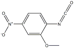 1-ISOCYANATO-2-METHOXY-4-NITROBENZENE Struktur