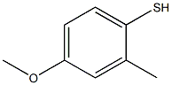 4-METHOXY-2-METHYLTHIOPHENOL 97% 结构式