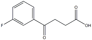 4-(3-FLUOROPHENYL)-4-OXOBUTYRIC ACID 95% Struktur