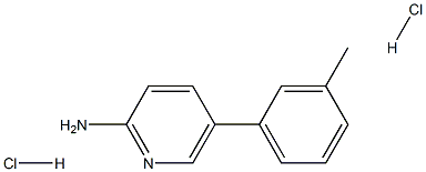5-M-TOLYLPYRIDIN-2-YLAMINE DIHYDROCHLORIDE, 95+% Structure