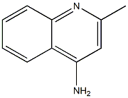 4-AMINOQUINALDINE 98% 结构式
