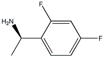 (1R)-1-(2,4-DIFLUOROPHENYL)ETHANAMINE 结构式