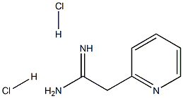 2-PYRIDIN-2-YL-ACETAMIDINE 2HCL Structure