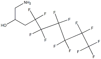 1-Amino-4,4,5,5,6,6,7,7,8,8,9,9,9-tridecafluoro-nonan-2-ol Structure