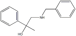 1-Benzylamino-2-phenyl-propan-2-ol Structure