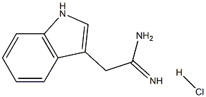 2-(1H-Indol-3-yl)-acetamidine HCl Structure