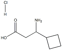 3-Amino-3-cyclobutyl-propionic acid HCl