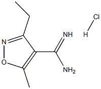  3-Ethyl-5-methyl-isoxazole-4-carboxamidine HCl