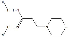 3-Morpholin-4-yl-propionamidine 2HCl Struktur