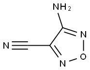 4-Amino-3-furazancarbonitrile Structure