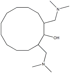  2,12-BIS(DIMETHYLAMINOMETHYL)CYCLODODECANOL