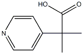 2-METHYL-2-PYRIDIN-4-YL-PROPIONIC ACID Structure