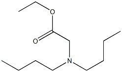 ETHYL 2-(DIBUTYLAMINO)ACETATE 化学構造式