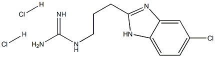 1-(3-(5-CHLORO-1H-BENZO[D]IMIDAZOL-2-YL)PROPYL)GUANIDINE DIHYDROCHLORIDE Structure