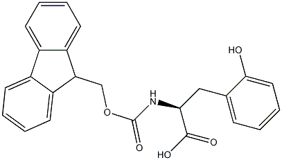FMOC-2-HYDROXYL-L-PHENYLALANINE,,结构式