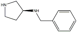 (S)-3-(BENZYL-AMINO)PYRROLIDINE Structure