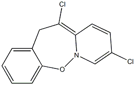 8,11-DICHLORO DIBENZO(B,F)OXAZEPINE Structure