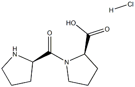 D-PROLYL-D-PROLINE HCL Struktur
