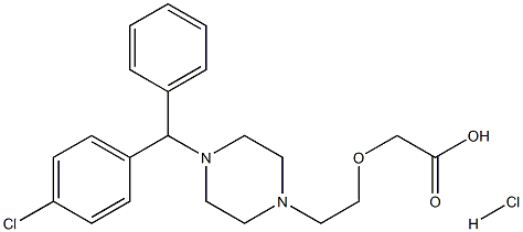 Certirizine Hydrochloride Struktur