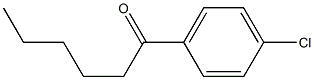 1-CHLORO-4-N-HEXANOYLBENZENE Structure