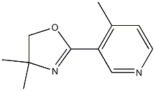 4,5-DIHYDRO-4,4-DIMETHYL-2-(4-METHYLPYRID-3-YL)OXAZOLE|