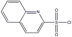 QUINOLINE-2-SULFONYL CHLORIDE Struktur
