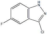 3-CHLORO-5-FLUOROINDAZOLE Structure