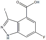 6-FLUORO-3-IODOINDAZOLE-4-CARBOXYLIC ACID