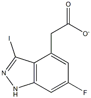 6-FLUORO-3-IODOINDAZOLE-4-METHYL CARBOXYLATE