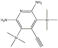 2,6-DIAMINO-3,5-DI-(TRIMETHYLSILYL)ACETYLENYLPYRIDINE|