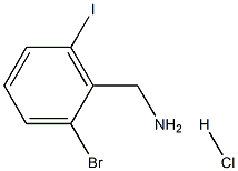 2-Bromo-6-iodo-benzylamine hydrochloride
