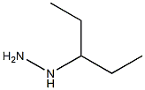 (1-ethylpropyl)-hydrazine Structure