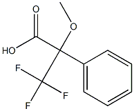 3,3,3-trifluoro-2-methoxy-2-phenylpropanoic acid,,结构式