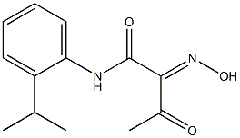  2-HYDROXYIMINO-N-(2-ISOPROPYL-PHENYL)-3-OXO-BUTYRAMIDE