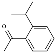 1-(2-Isopropylphenyl)Ethanone 结构式