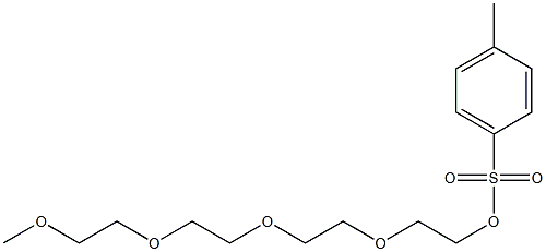 2,5,8,11-Tetraoxatridecan-13-yl 4-methylbenzenesulfonate,,结构式