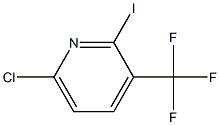 6-CHLORO-3-(TRIFLUOROMETHYL)-2-IODOPYRIDINE Structure