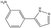 3-(1H-pyrazol-5-yl)benzenamine Structure