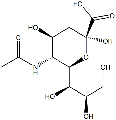 N-ACETYLNEURAMINEC ACID Structure