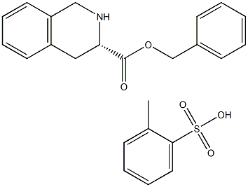 S-1,2,3,4-TETRAHYDRO-3-ISOQUINOLINECARBOXYLIC ACID, PHENYLMETHYL ESTER, METHYL BENZENE SULFONATE