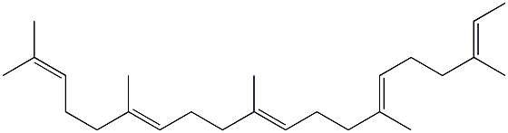 (6E,10E,14E,18E)-2,6,10,14,18-pentamethylicosa-2,6,10,14,18-pentaene Structure