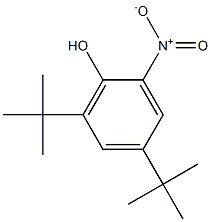 2-NITRO-4,6-DI-TERT-BUTYLPHENOL,,结构式