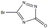 5-BROMO-1,2,4-TRIAZOL-3-ONE 化学構造式