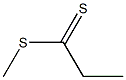 METHYL DITHIOPROPIONATE Structure