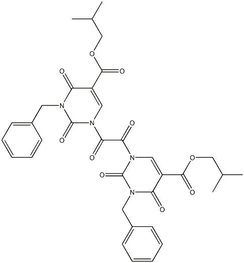 N,N''-OXALYLBIS[3-BENZYL-5-CARBISOBUTOXYURACIL]