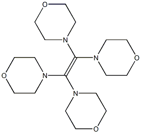 TETRAKIS(N-MORPHOLINYL)ETHYLENE,,结构式