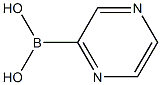 PYRAZINE-2- BORONIC ACID Structure