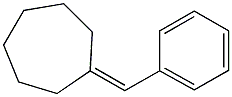 BENZYLIDENE-CYCLOHEPTANE Struktur