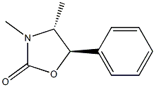 (4R,5R)-3,4-DIMETHYL-5-PHENYL-1,3-OXAZOLIDIN-2-ONE Struktur